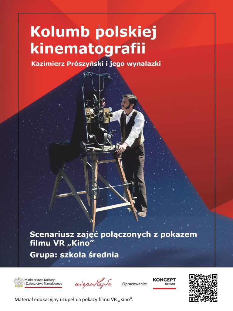 Pakiet edukacyjny do filmu VR „Kino”